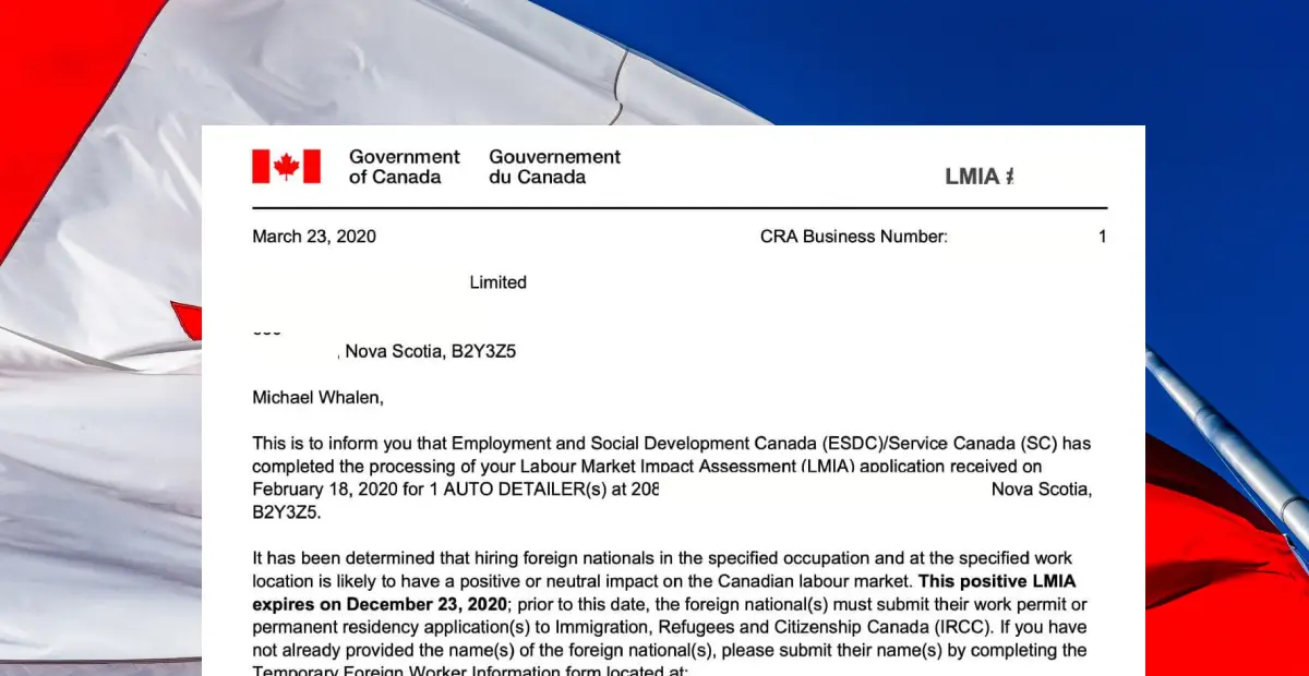 LMIA Canada
