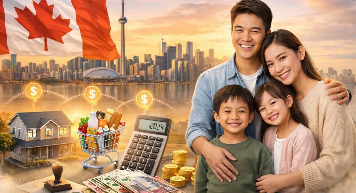 Chi Phí Cần Có Khi Cùng Gia Đình Sang Canada Sinh Sống