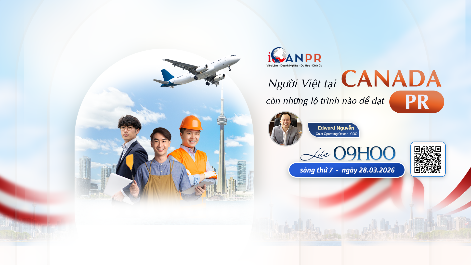 Webinar: Con đường PR cho người Việt đang làm việc tại Canada năm 2026
