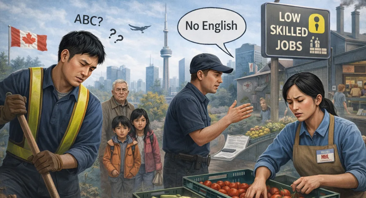 Việc làm khi bạn mới sang Canada cùng gia đình mà lại không có tiếng Anh