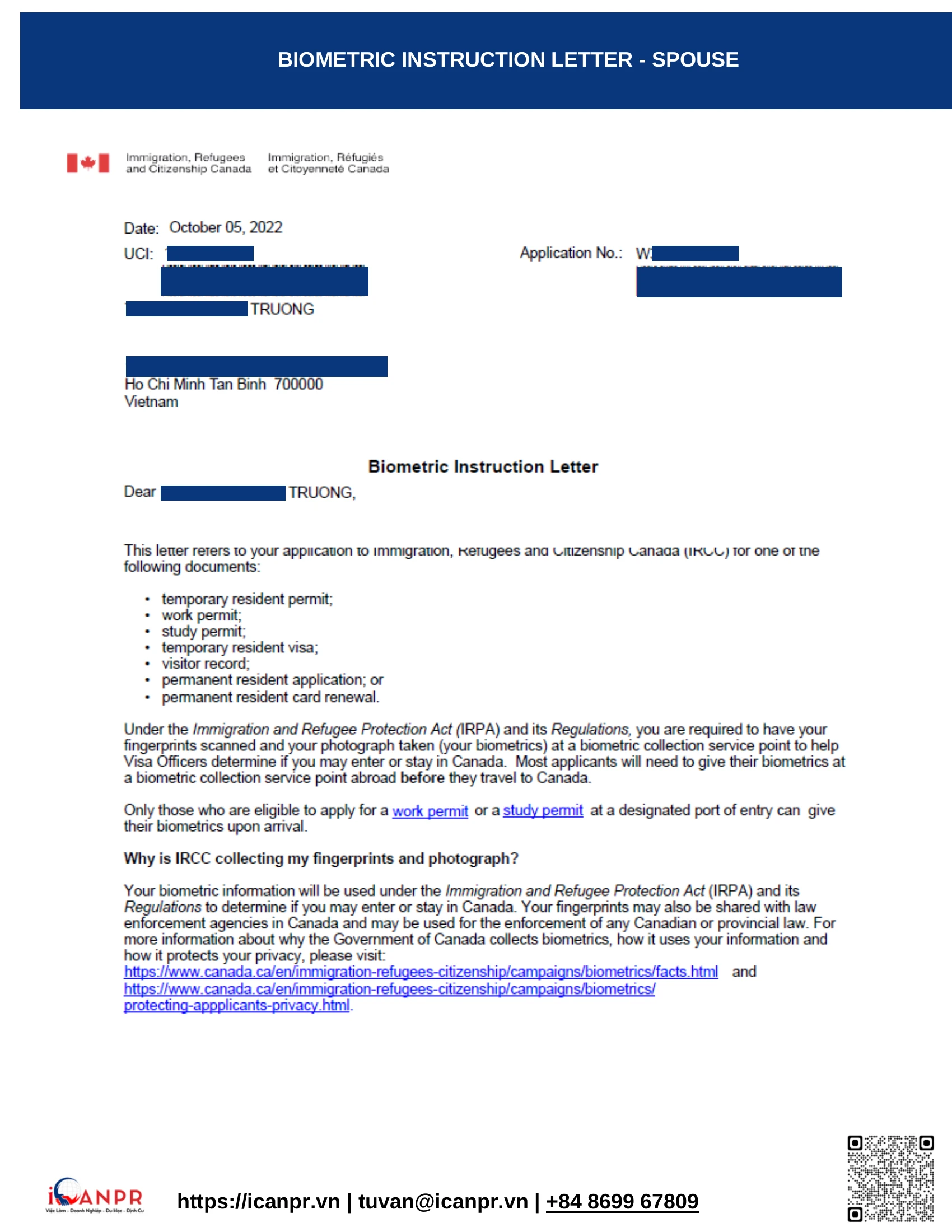 Khách hàng thành công – Work Permit Mr. Hiep Ngo 14 09_biometric_instruction_spouse