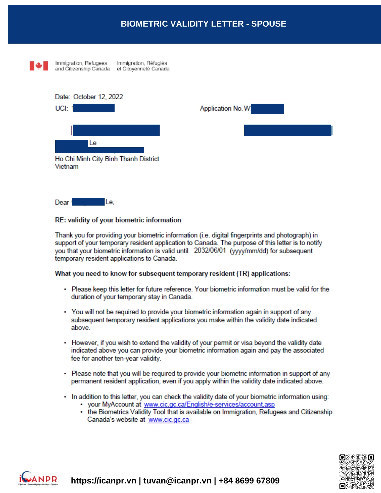 Khách hàng thành công - Work Permit Mrs. Vinh Nguyen 19 13_Biometric_Validity_Spouse