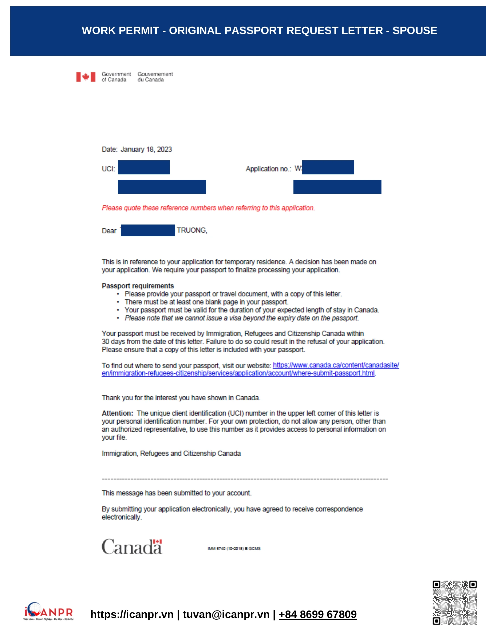 Khách hàng thành công – Work Permit Mr. Hiep Ngo 24 20 work permit passport request spouse