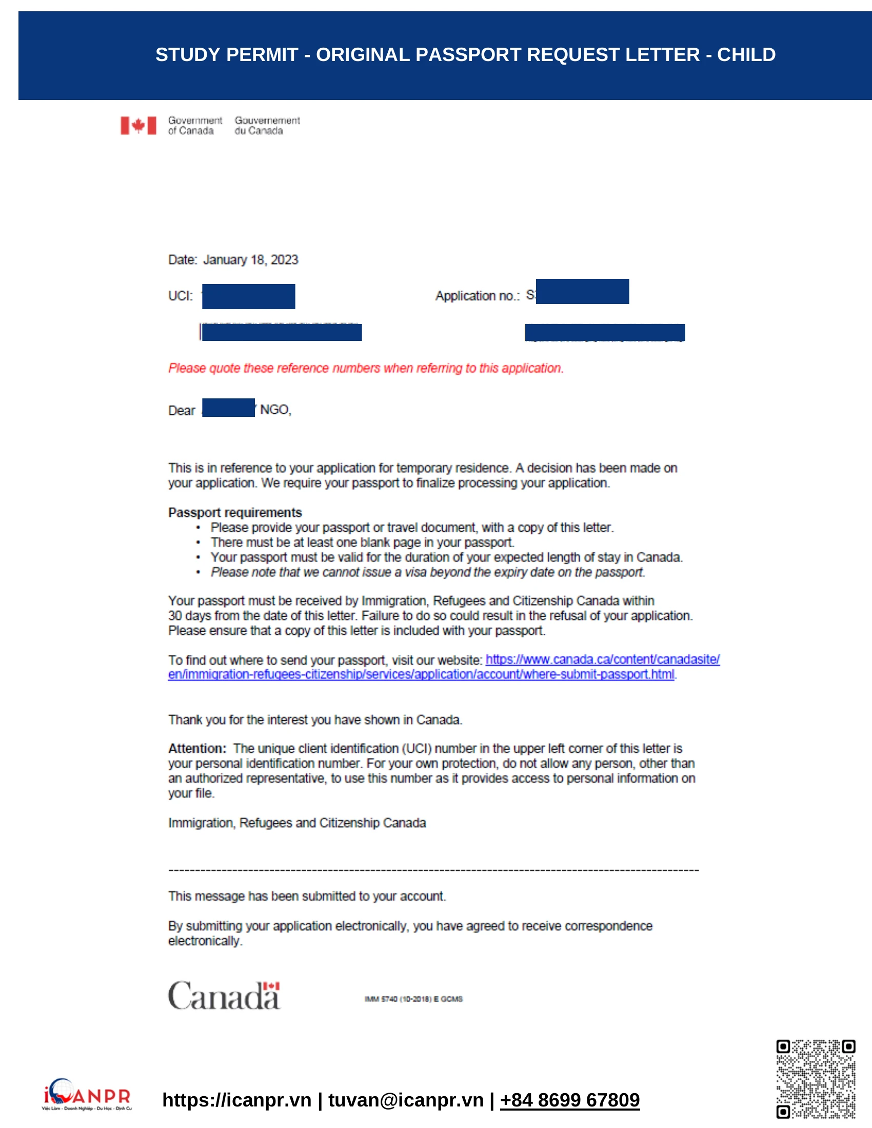 Khách hàng thành công – Work Permit Mr. Hiep Ngo 25 21 study permit passport request child