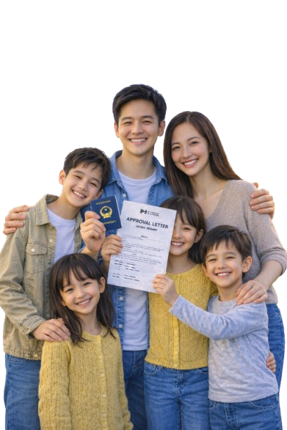 Khách hàng thành công - SINP Work Permit Mr. Thang Bui 11 Gia-dinh-thang-bui