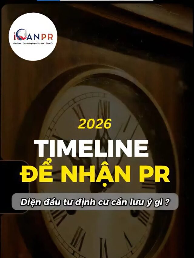 ⏳TIMELINE THẬT ĐỂ LẤY PR CANADA?