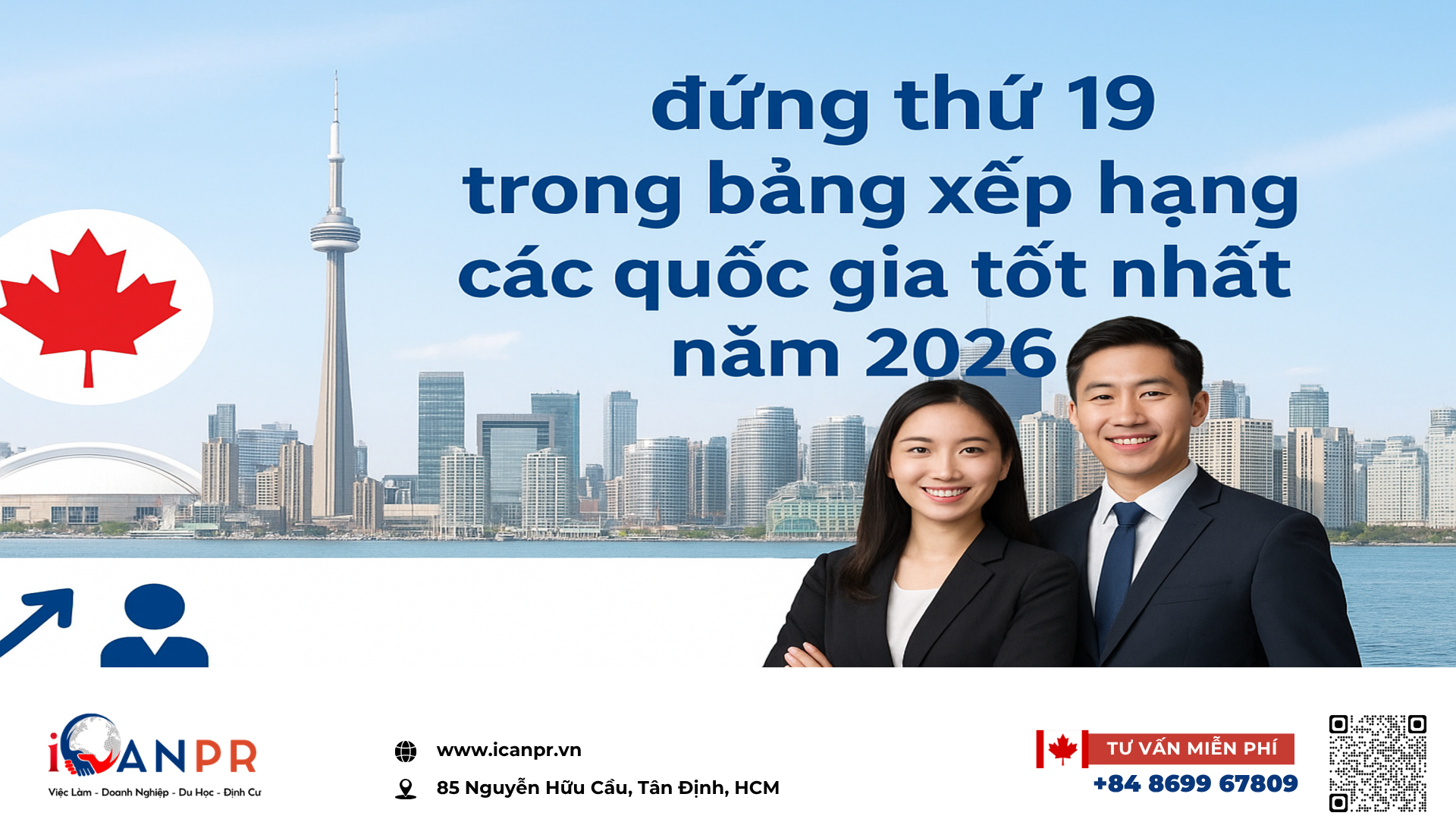 iCanPR - Canada đứng thứ 19 trong bảng xếp hạng các quốc gia tốt nhất năm 2026 iCanPR - Canada đứng thứ 19 trong bảng xếp hạng các quốc gia tốt nhất năm 2026