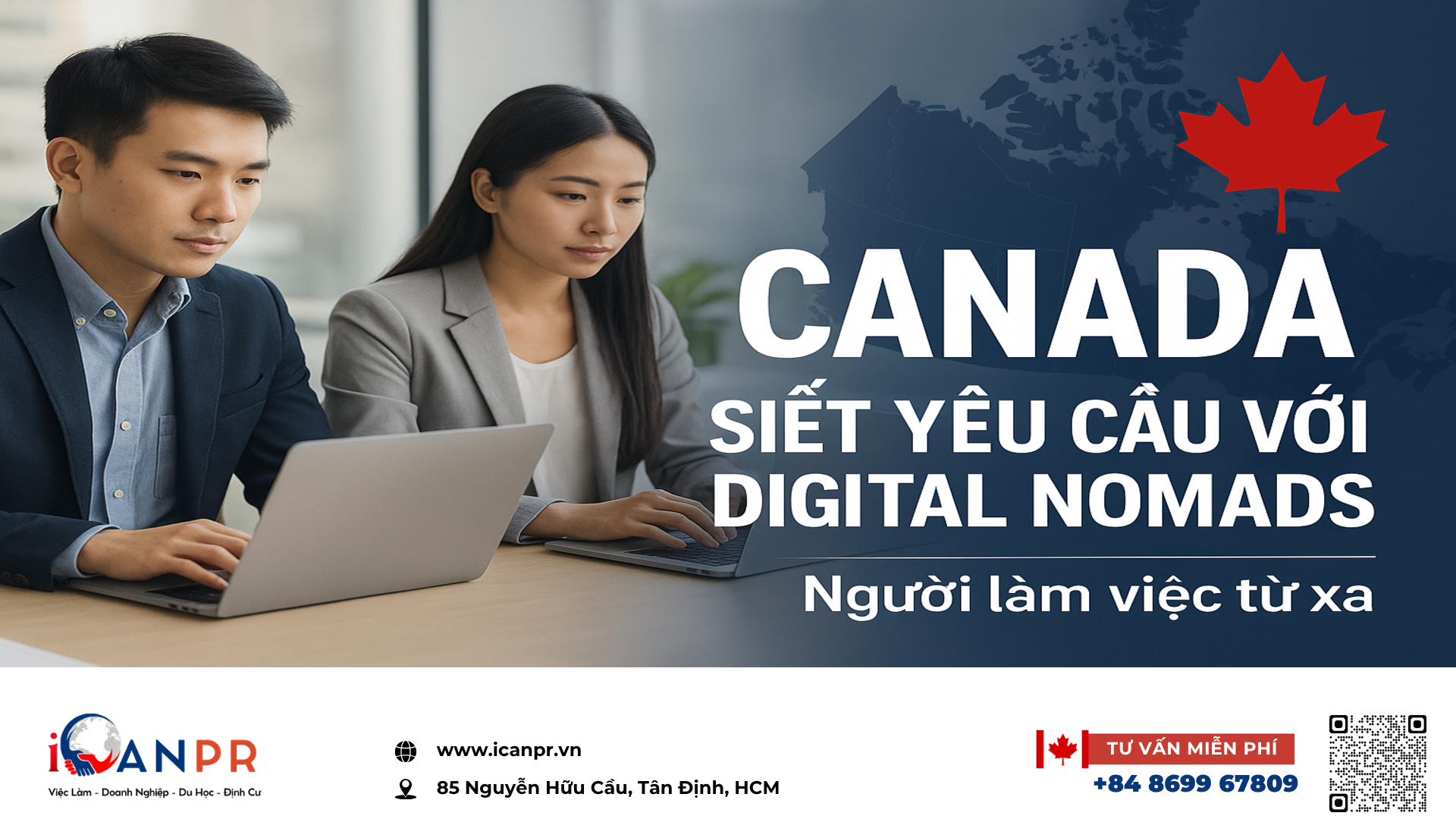iCanPR - Canada siết yêu cầu với digital nomads