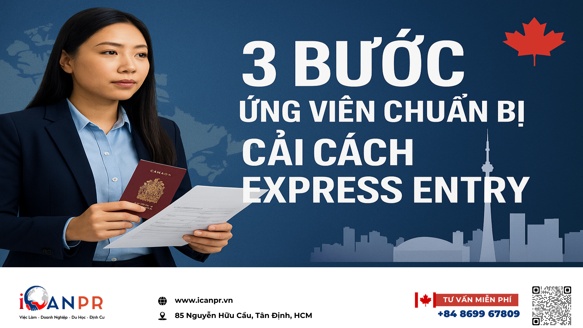 iCanPR - 3 bước ứng viên chuẩn bị cho cải cách Express Entry