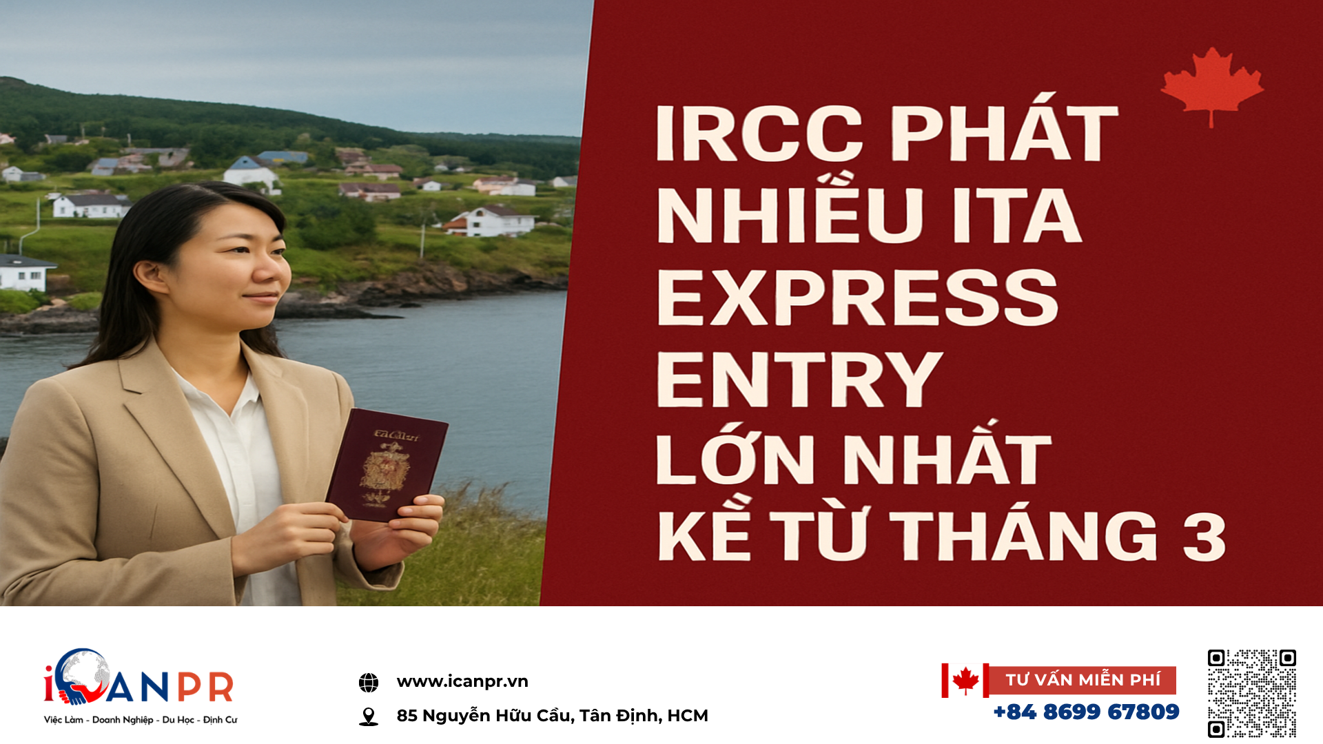 iCanPR - IRCC phát nhiều ITA Express Entry — lớn nhất kể từ tháng 3