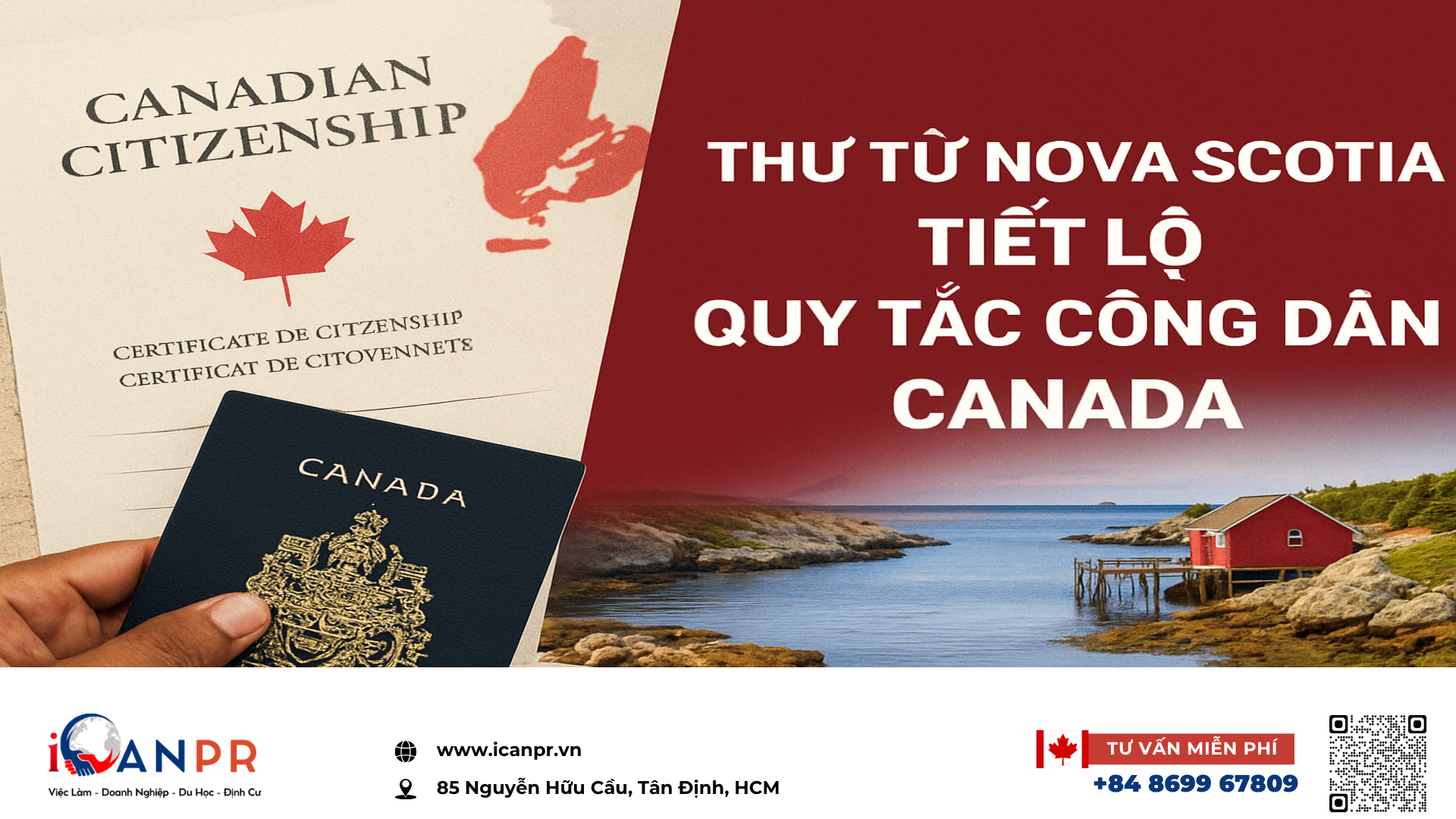 iCanPR - Thư từ Nova Scotia tiết lộ quy tắc công dân Canada