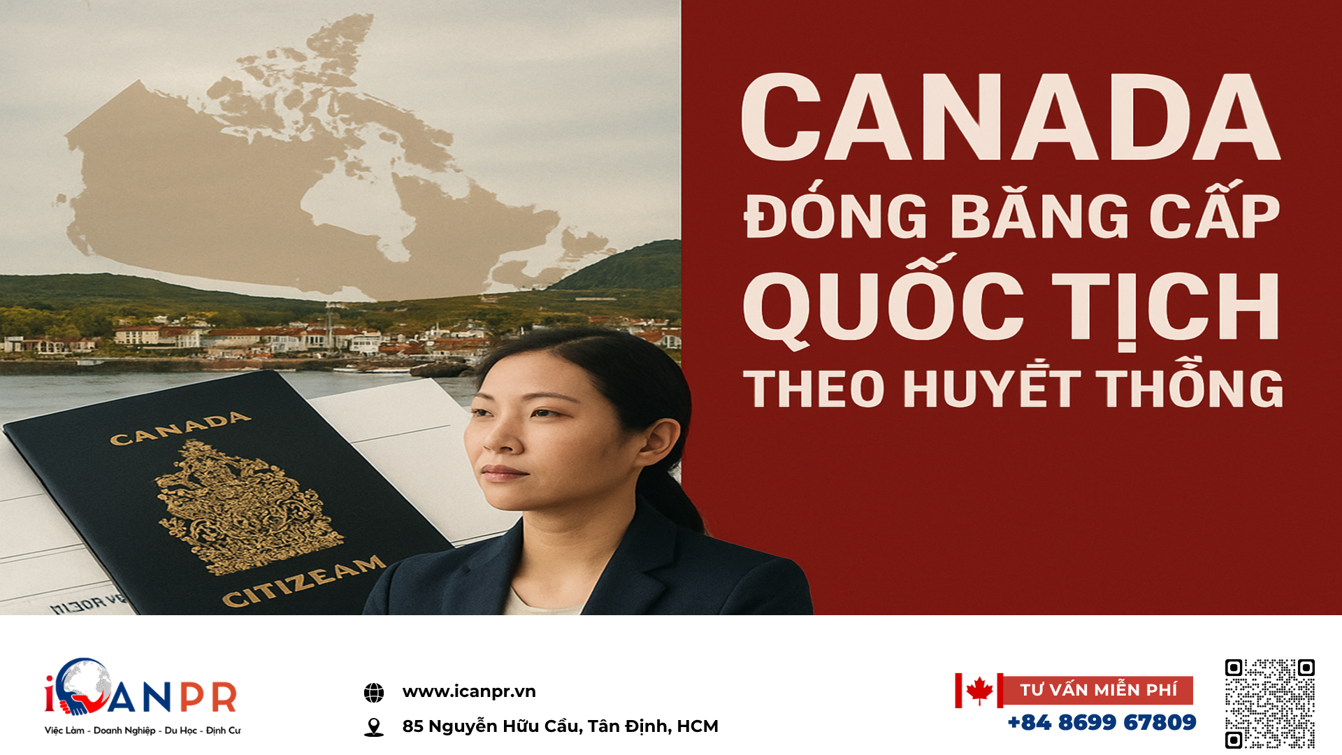 iCanPR - Canada đóng băng cấp quốc tịch theo huyết thống