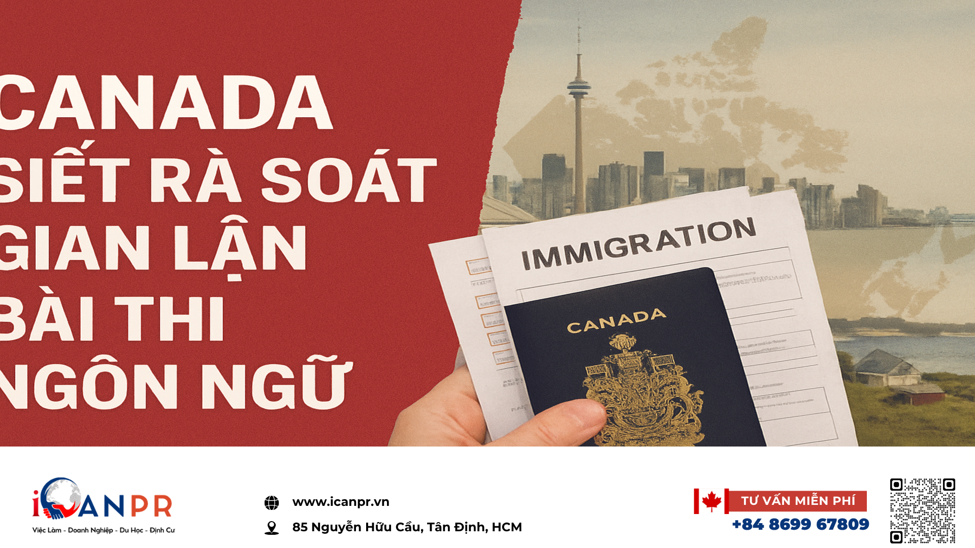 iCanPR - Canada siết rà soát gian lận bài thi ngôn ngữ