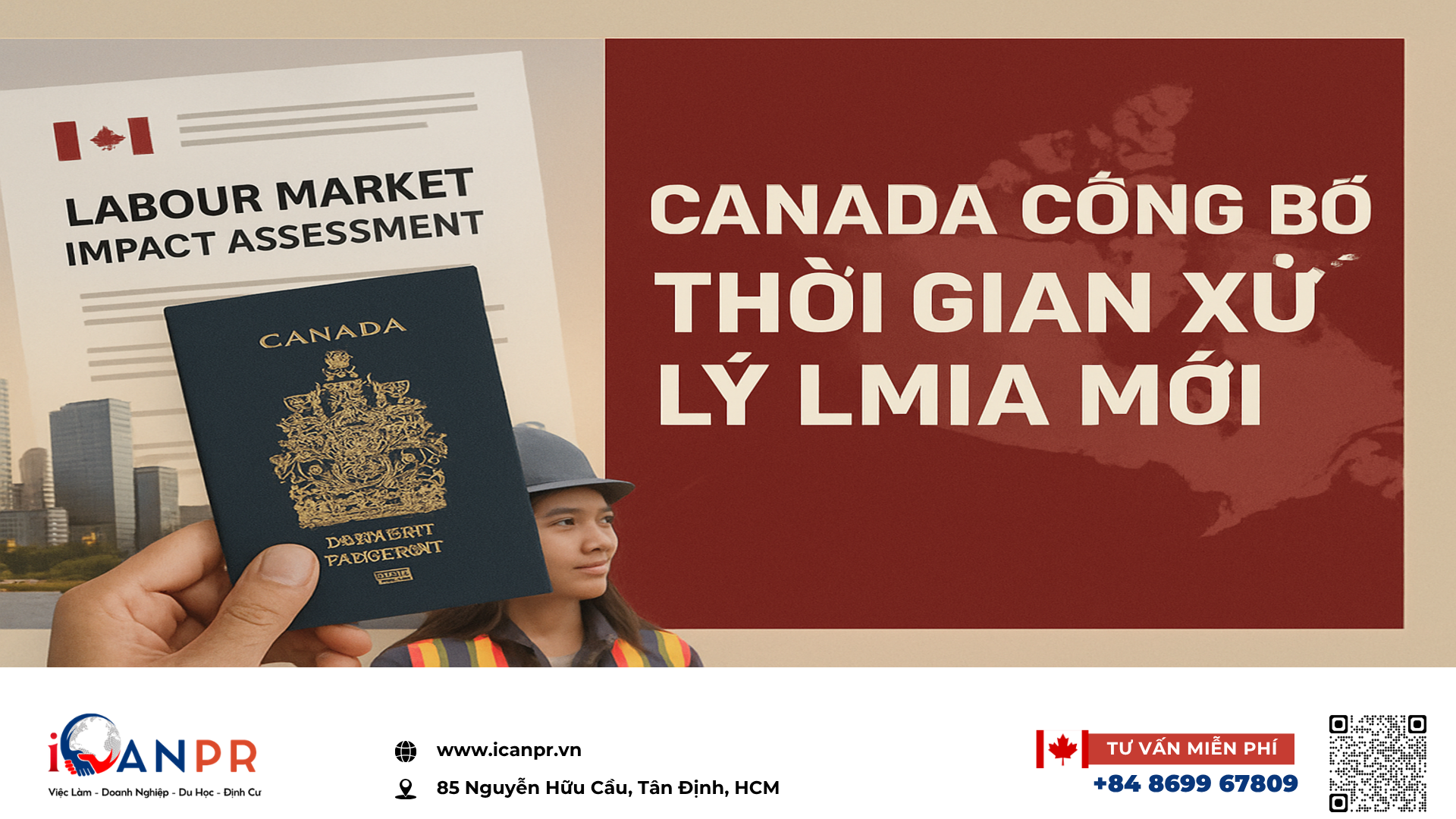 iCanPR - Canada công bố thời gian xử lý LMIA mới