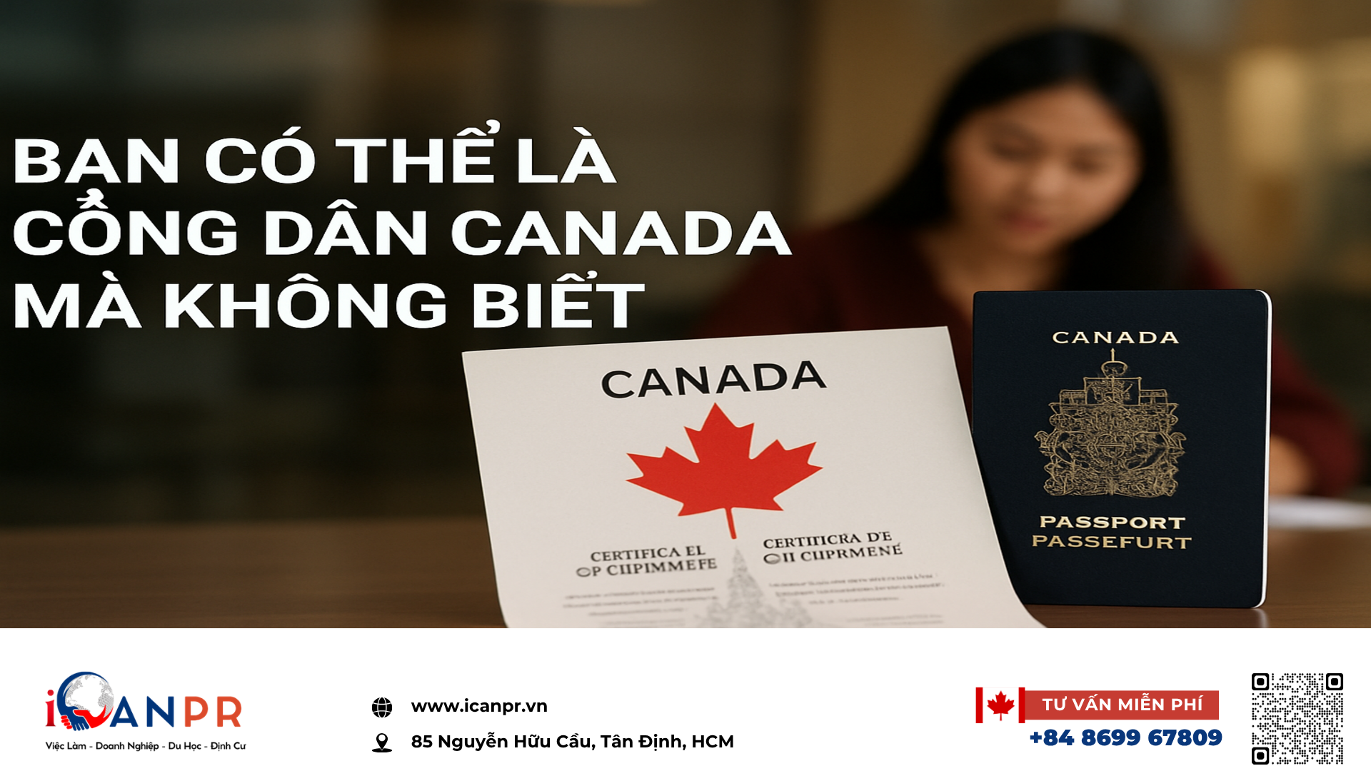 iCanPR - Bạn có thể là công dân Canada mà không biết