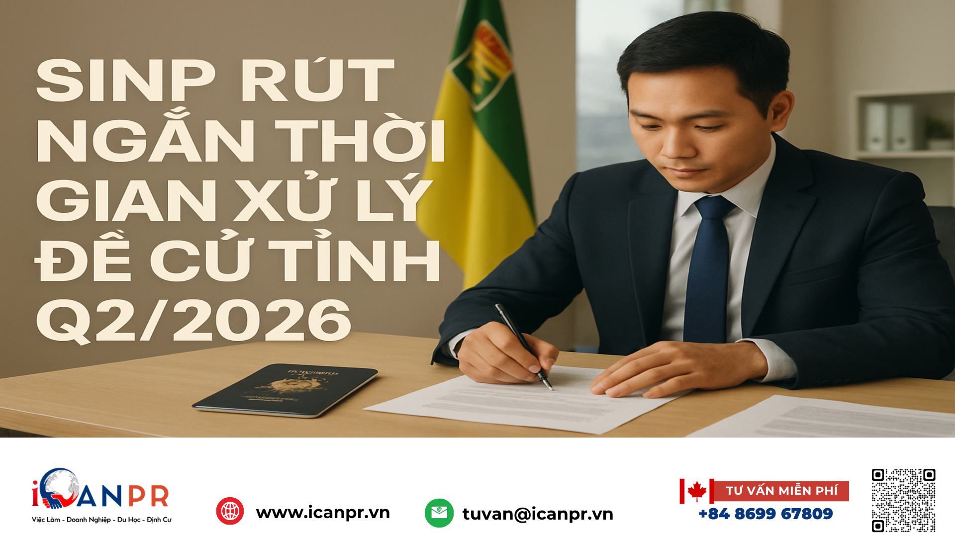 iCanPR - SINP rút ngắn thời gian xử lý đề cử tỉnh Q2/2026