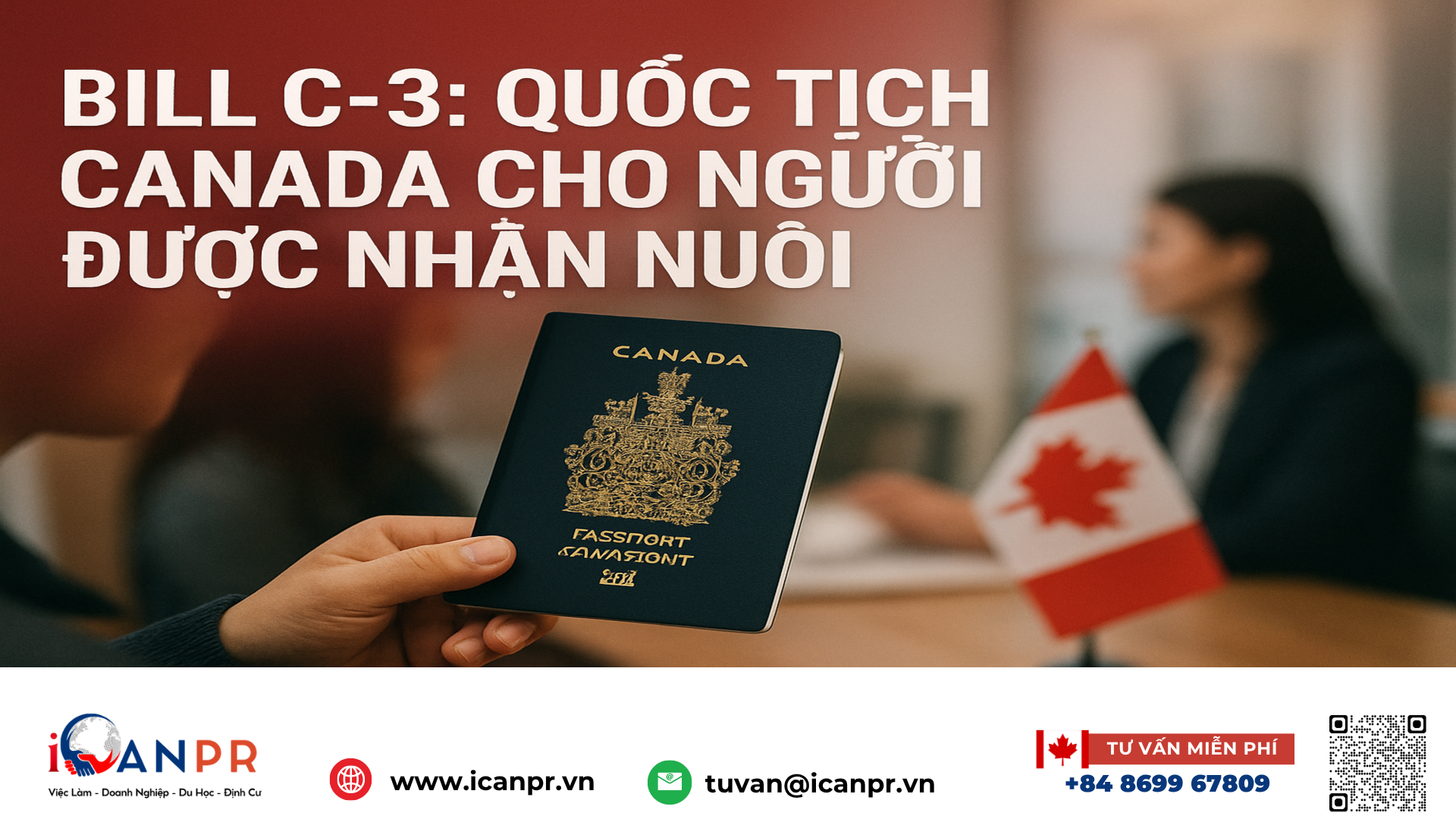 iCanPR - Bill C-3: Quốc tịch Canada cho người được nhận nuôi