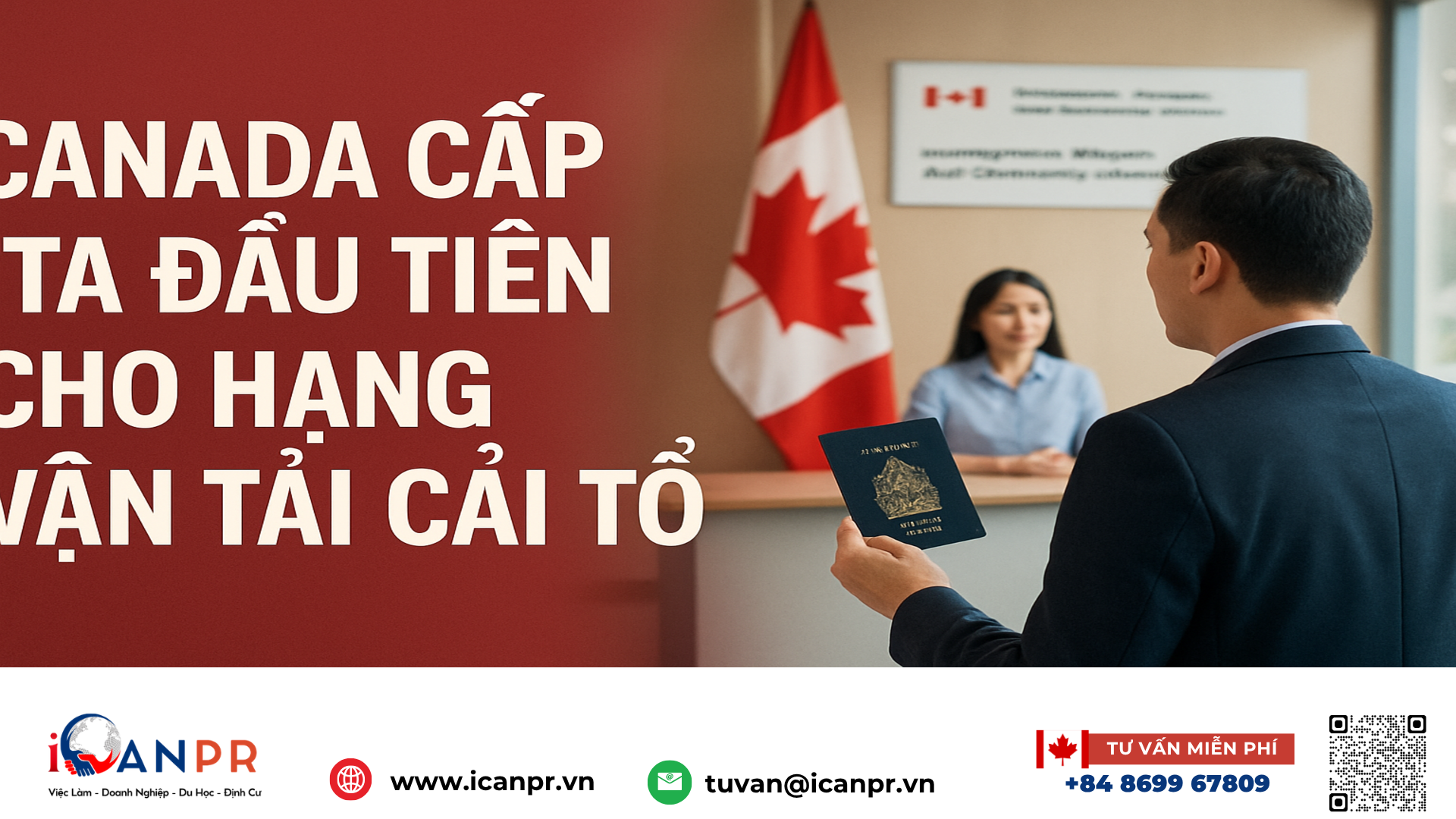 iCanPR - Canada cấp ITA đầu tiên cho hạng vận tải cải tổ iCanPR - Canada cấp ITA đầu tiên cho hạng vận tải cải tổ