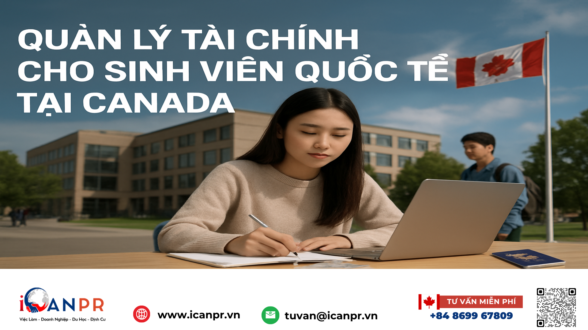 iCanPR - Quản lý tài chính cho sinh viên quốc tế tại Canada