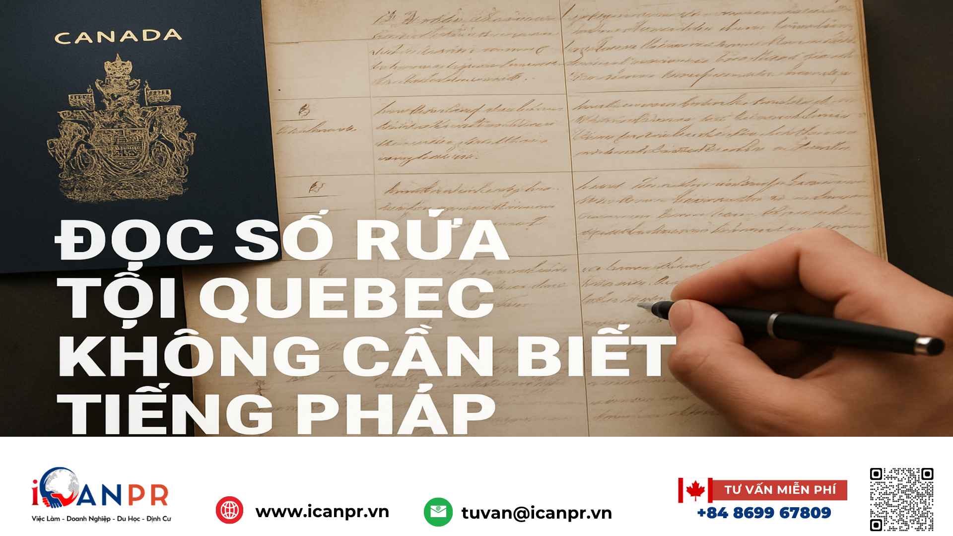 iCanPR - Đọc sổ rửa tội Quebec không cần biết tiếng Pháp iCanPR - Đọc sổ rửa tội Quebec không cần biết tiếng Pháp