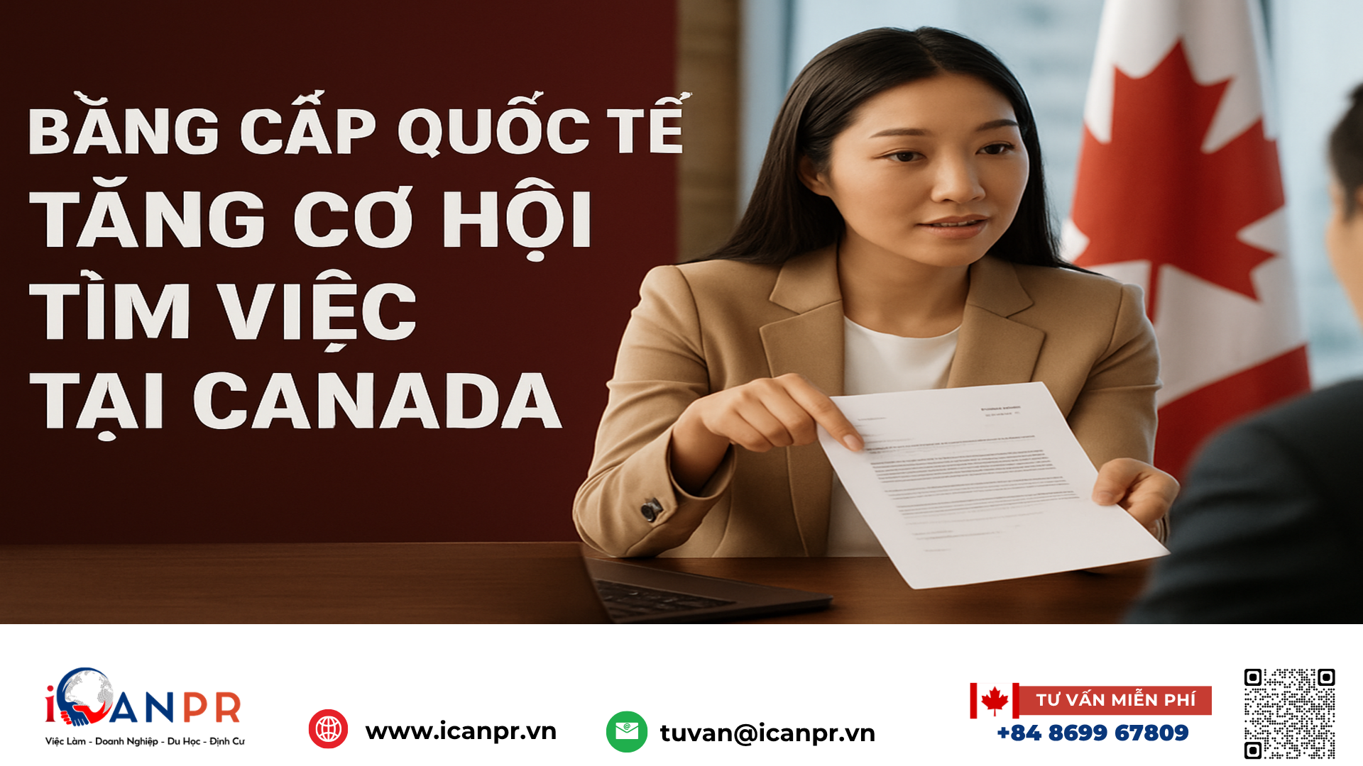 iCanPR - Bằng cấp quốc tế tăng cơ hội tìm việc tại Canada iCanPR - Bằng cấp quốc tế tăng cơ hội tìm việc tại Canada