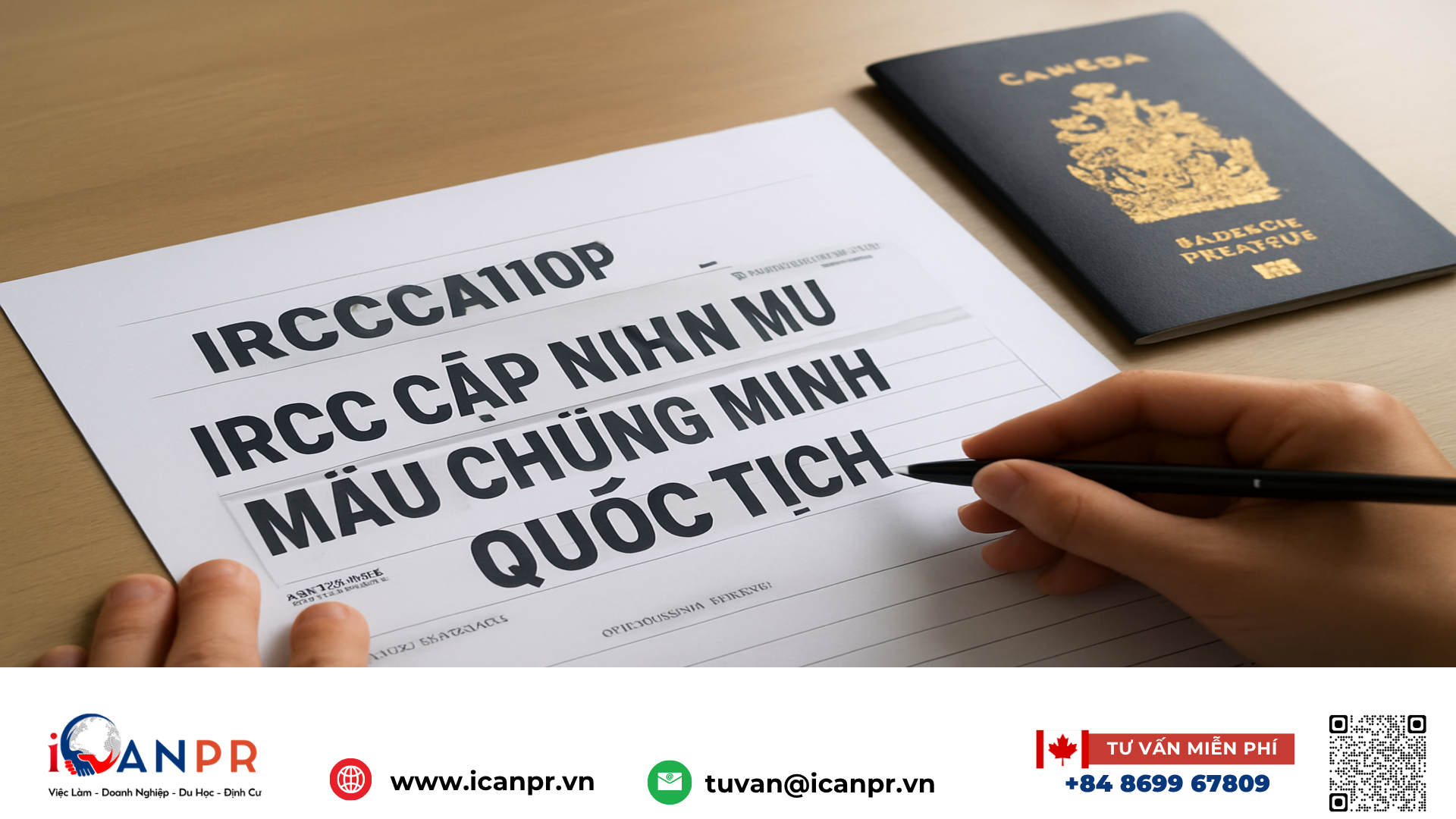 iCanPR - IRCC cập nhật mẫu đơn chứng minh quốc tịch iCanPR - IRCC cập nhật mẫu đơn chứng minh quốc tịch