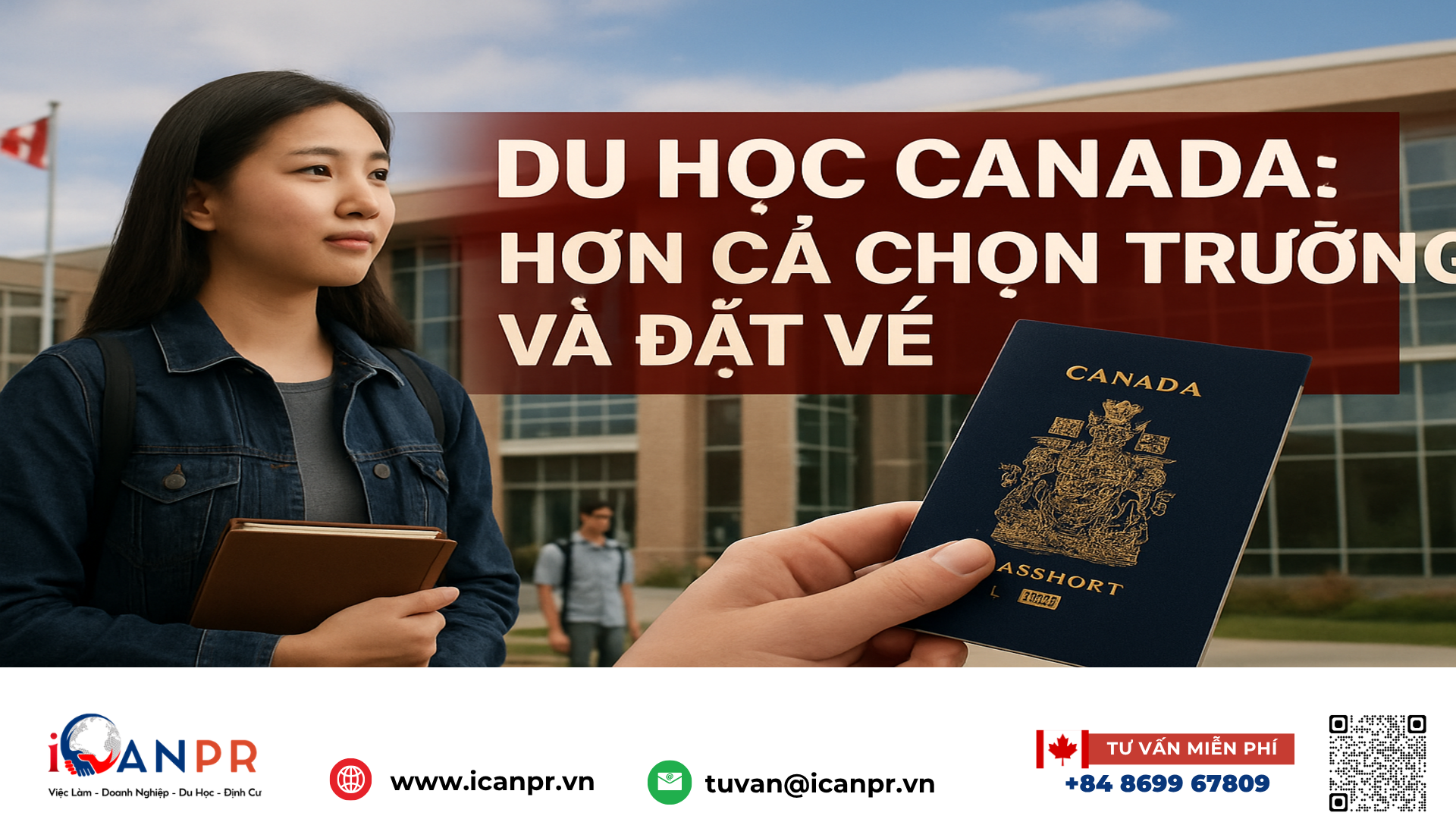 iCanPR - Du học Canada: Hơn cả chọn trường và đặt vé iCanPR - Du học Canada: Hơn cả chọn trường và đặt vé
