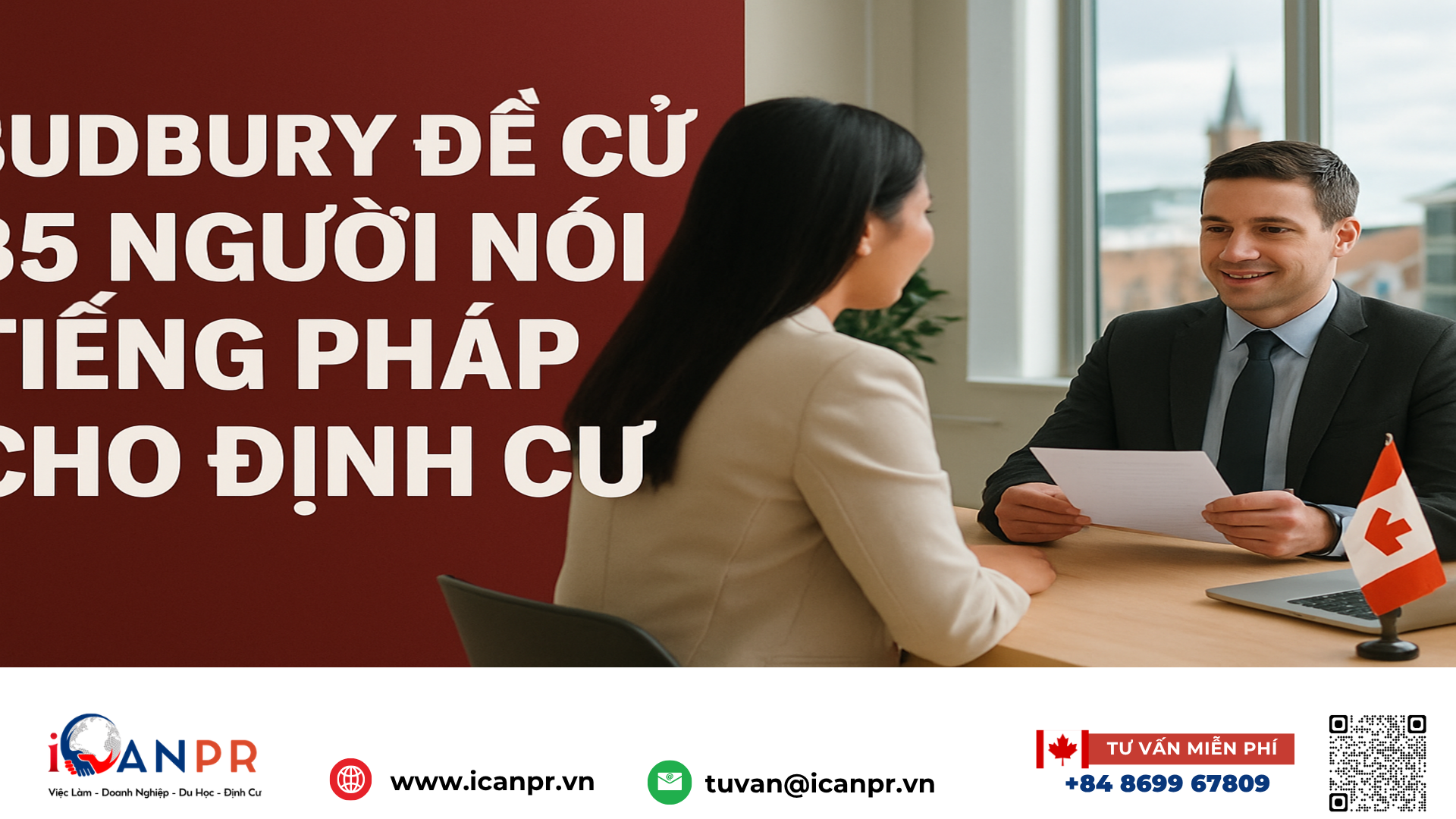 iCanPR - Sudbury đề cử 85 người nói tiếng Pháp cho định cư