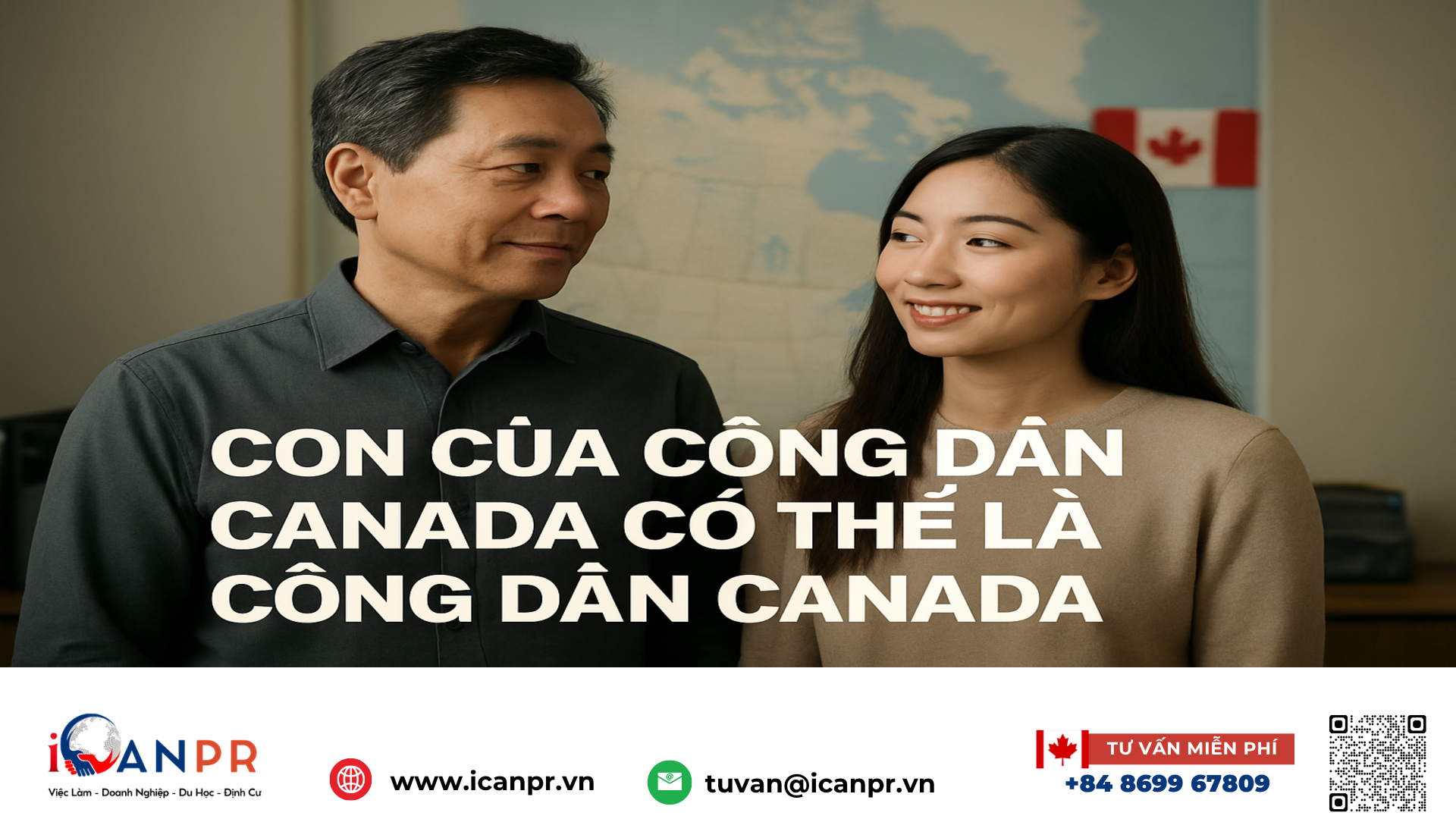 iCanPR - Con của công dân Canada có thể là công dân Canada