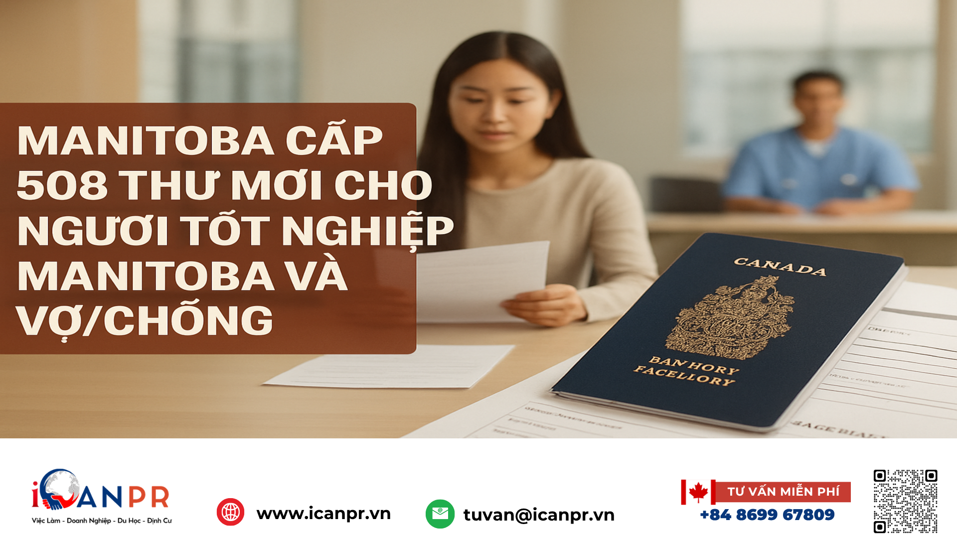 iCanPR - Manitoba cấp 508 thư mời cho người tốt nghiệp Manitoba và vợ/chồng