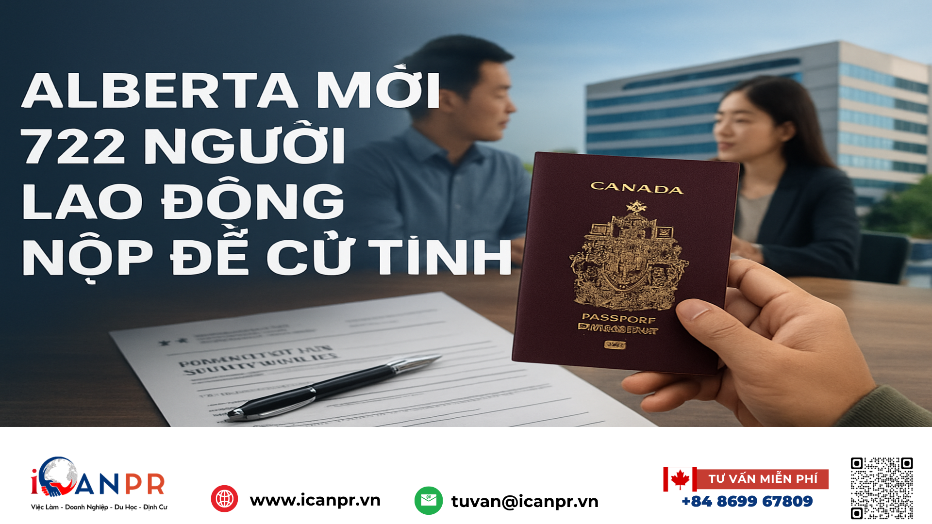 iCanPR - Alberta mời 722 người lao động nộp đề cử tỉnh