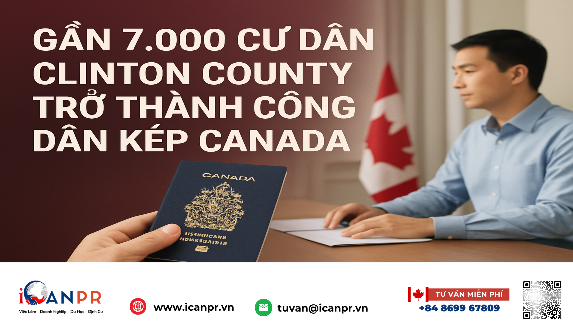 iCanPR - Gần 7.000 cư dân Clinton County trở thành công dân kép Canada iCanPR - Gần 7.000 cư dân Clinton County trở thành công dân kép Canada