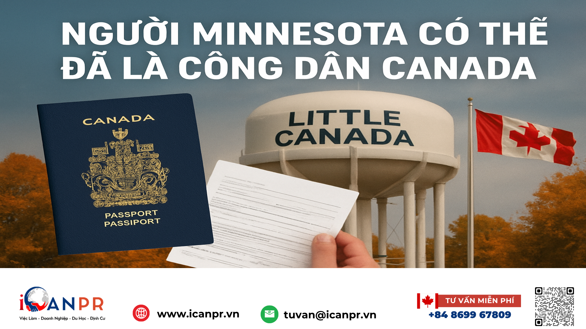 iCanPR - Người Minnesota có thể đã là công dân Canada