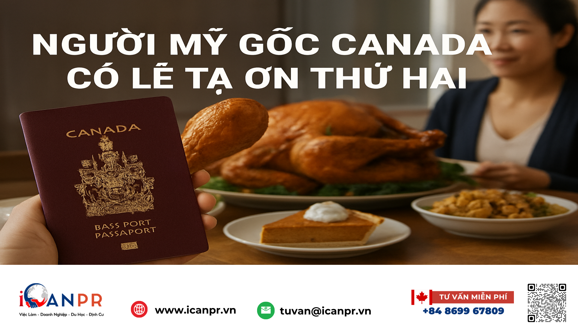 iCanPR - Người Mỹ gốc Canada có Lễ Tạ ơn thứ hai