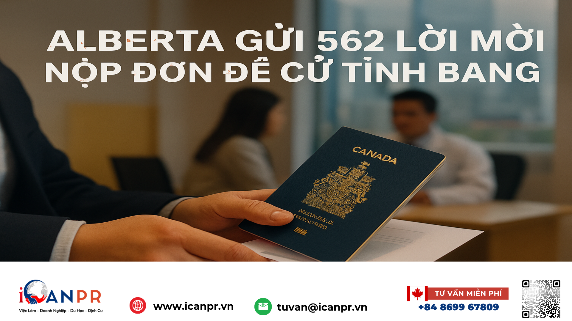 iCanPR - Alberta gửi 562 lời mời nộp đơn đề cử tỉnh bang iCanPR - Alberta gửi 562 lời mời nộp đơn đề cử tỉnh bang